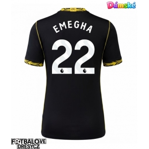 Chelsea Emmanuel Emegha #22 Dámské Venkovní Dres 2026-27 Krátký Rukáv